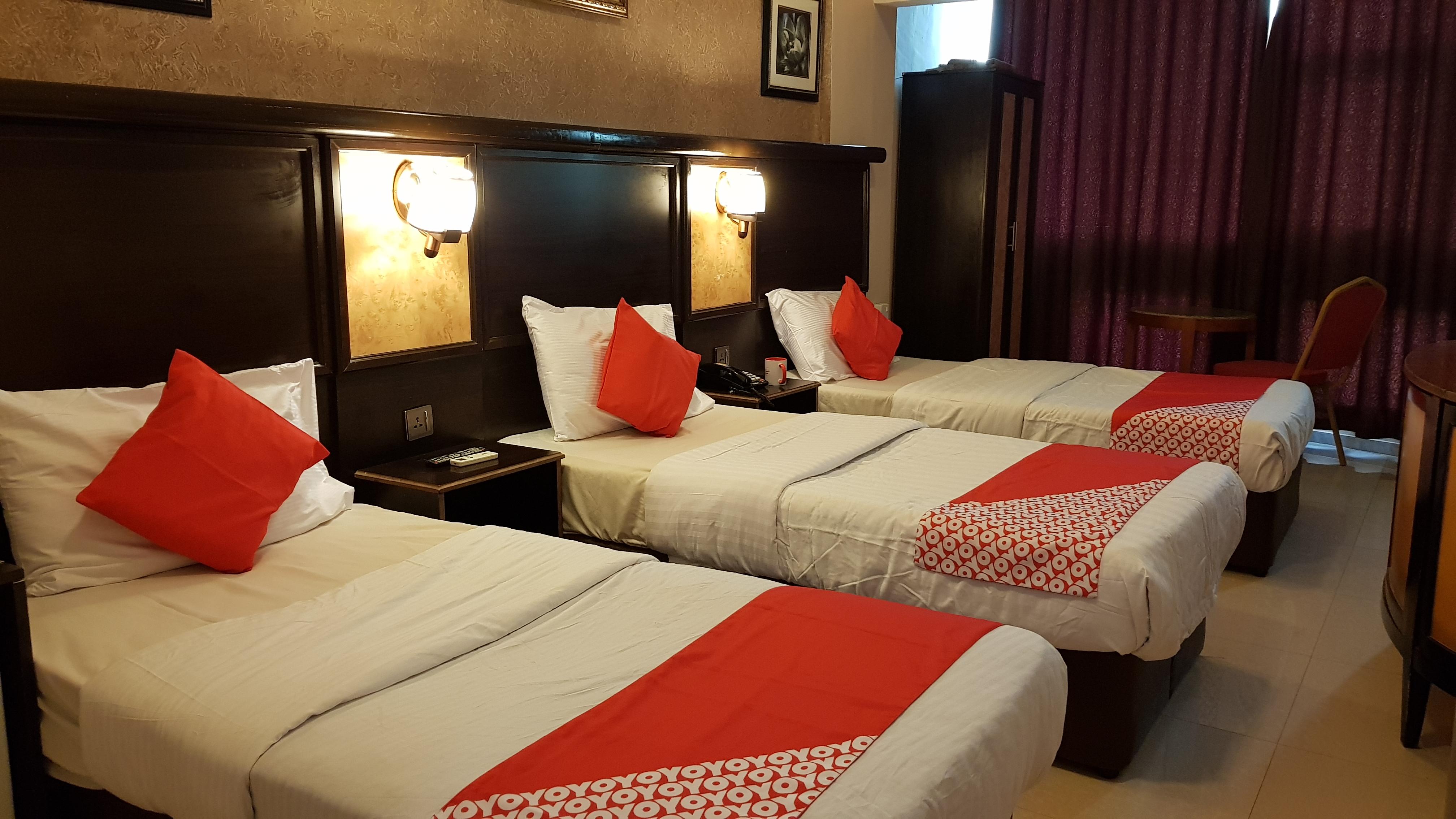 Oyo 491 Rahab Hotel Дубай Экстерьер фото